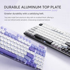 THUNDEROBOT K96 clavier mécanique sans fil clavier de productivité à profil bas 98 touches avec touches Roller Marco capuchons de touches PBT pour PC - FATAONTHUNDEROBOT K96 clavier mécanique sans fil clavier de productivité à profil bas 98 touches avec touches Roller Marco capuchons de touches PBT pour PCProductivité & OrganisationFATAON