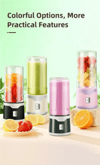TINSOL Mixeur électrique portable 450 ml, mixeur-presse-agrumes rechargeable par USB, adapté aux milkshakes, aux jus et au traitement de petits aliments - FATAONTINSOL Mixeur électrique portable 450 ml, mixeur-presse-agrumes rechargeable par USB, adapté aux milkshakes, aux jus et au traitement de petits alimentsSolutions MaisonFATAON