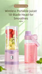 TINSOL Mixeur électrique portable 450 ml, mixeur-presse-agrumes rechargeable par USB, adapté aux milkshakes, aux jus et au traitement de petits aliments - FATAONTINSOL Mixeur électrique portable 450 ml, mixeur-presse-agrumes rechargeable par USB, adapté aux milkshakes, aux jus et au traitement de petits alimentsSolutions MaisonFATAON