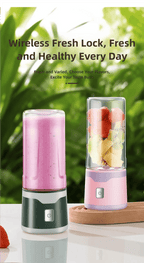 TINSOL Mixeur électrique portable 450 ml, mixeur-presse-agrumes rechargeable par USB, adapté aux milkshakes, aux jus et au traitement de petits aliments - FATAONTINSOL Mixeur électrique portable 450 ml, mixeur-presse-agrumes rechargeable par USB, adapté aux milkshakes, aux jus et au traitement de petits alimentsSolutions MaisonFATAON