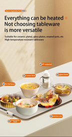 TINSOL New Food Insulation Mat Foldable Silicone Heating Pad Portable Food Cart Insulation Mat 8 - Level Temperature Adjustment - Fix & GoTINSOL New Food Insulation Mat Foldable Silicone Heating Pad Portable Food Cart Insulation Mat 8 - Level Temperature AdjustmentFix & Go
