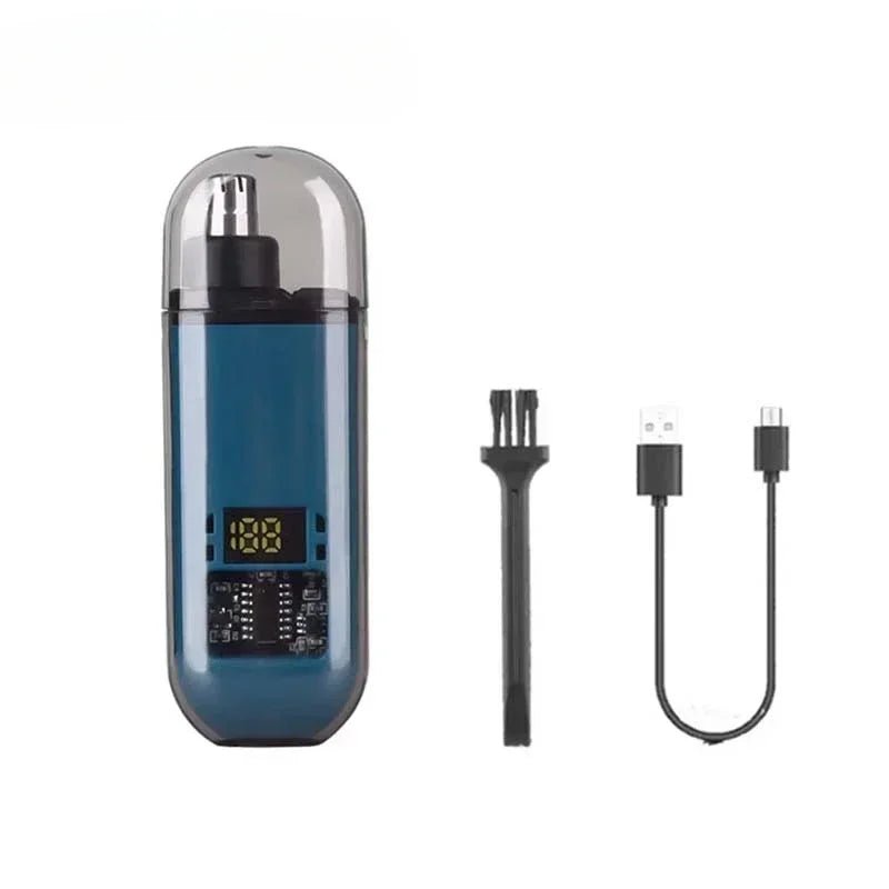 Tondeuse à cheveux pour nez et oreilles pour hommes, rechargeable par USB C, portable, charge rapide, kit de toilettage compact - FATAONTondeuse à cheveux pour nez et oreilles pour hommes, rechargeable par USB C, portable, charge rapide, kit de toilettage compactBeauté HommeFATAON