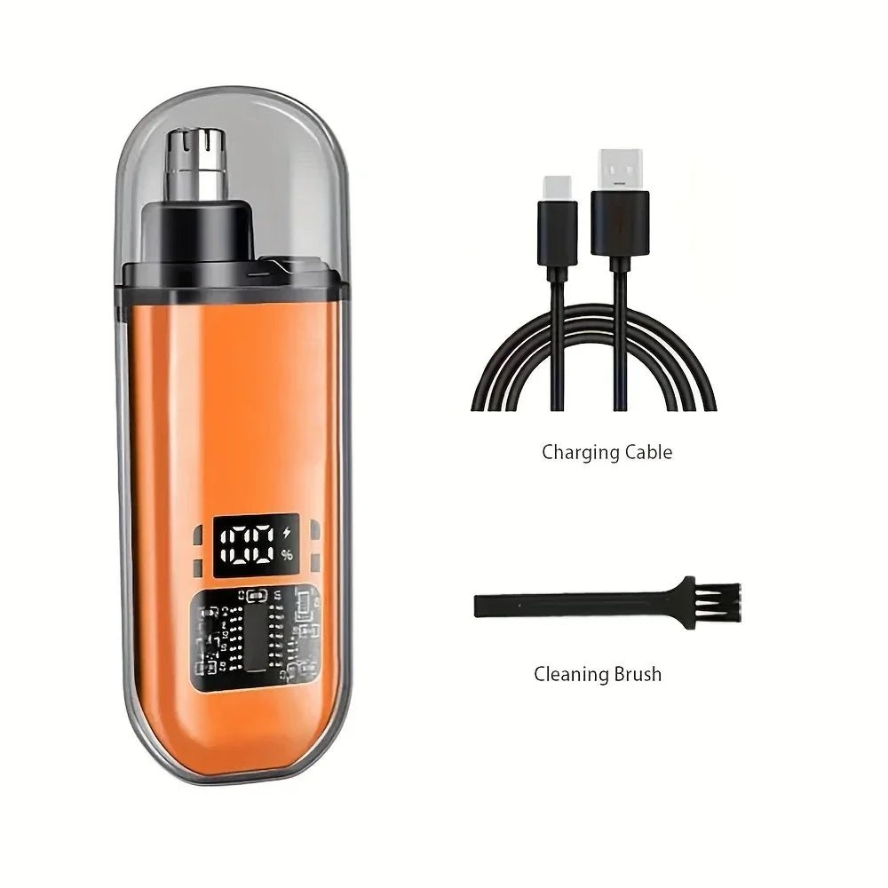 Tondeuse à cheveux pour nez et oreilles pour hommes, rechargeable par USB C, portable, charge rapide, kit de toilettage compact - FATAONTondeuse à cheveux pour nez et oreilles pour hommes, rechargeable par USB C, portable, charge rapide, kit de toilettage compactBeauté HommeFATAON
