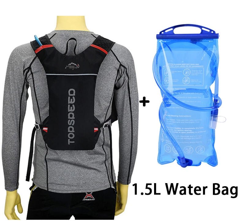 Ultra Light Running Bag Hydration Cycling Backpack Women Men Outdoor Jogging Sport Vest 1.5L Water Bladder - Fix & GoUltra Light Running Bag Hydration Cycling Backpack Women Men Outdoor Jogging Sport Vest 1.5L Water BladderFitness & SportFix & Go