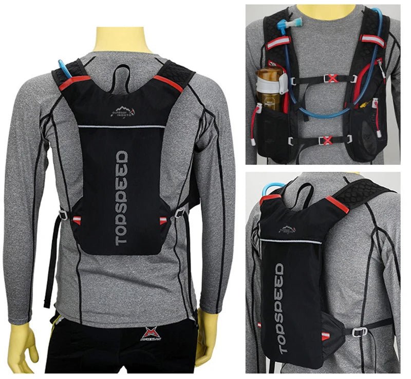 Ultra Light Running Bag Hydration Cycling Backpack Women Men Outdoor Jogging Sport Vest 1.5L Water Bladder - Fix & GoUltra Light Running Bag Hydration Cycling Backpack Women Men Outdoor Jogging Sport Vest 1.5L Water BladderFitness & SportFix & Go