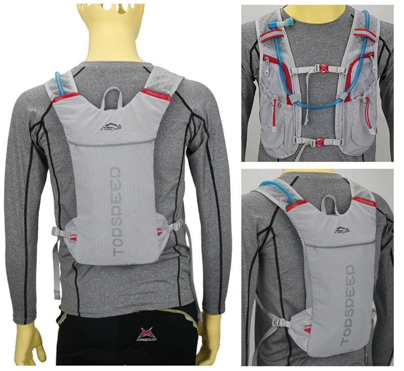 Ultra Light Running Bag Hydration Cycling Backpack Women Men Outdoor Jogging Sport Vest 1.5L Water Bladder - Fix & GoUltra Light Running Bag Hydration Cycling Backpack Women Men Outdoor Jogging Sport Vest 1.5L Water BladderFitness & SportFix & Go