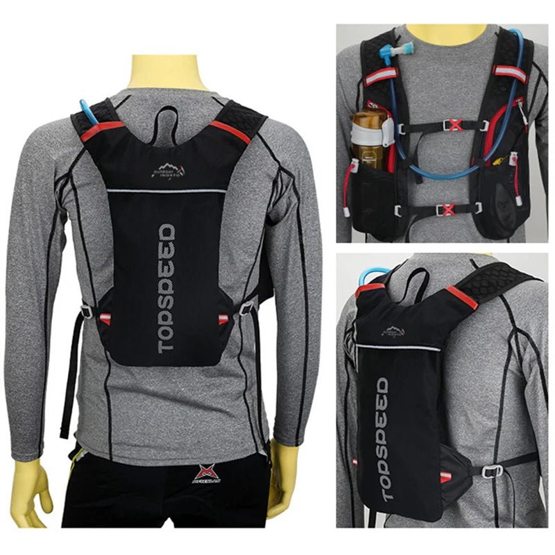 Ultra Light Running Bag Hydration Cycling Backpack Women Men Outdoor Jogging Sport Vest 1.5L Water Bladder - Fix & GoUltra Light Running Bag Hydration Cycling Backpack Women Men Outdoor Jogging Sport Vest 1.5L Water BladderFitness & SportFix & Go