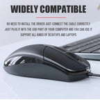USB Filaire Souris D'ordinateur Souris Optique Gamer PC Portable Ordinateur Portable Souris Souris pour Bureau À La Maison - FATAONUSB Filaire Souris D'ordinateur Souris Optique Gamer PC Portable Ordinateur Portable Souris Souris pour Bureau À La MaisonProductivité & OrganisationFATAON