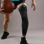VBOSi 1 pièce, manchon de jambe élastique antidérapant pour femmes et hommes, soutien du genou pour le basketball, l'entraînement physique - FATAONVBOSi 1 pièce, manchon de jambe élastique antidérapant pour femmes et hommes, soutien du genou pour le basketball, l'entraînement physiqueFitness & SportFATAON