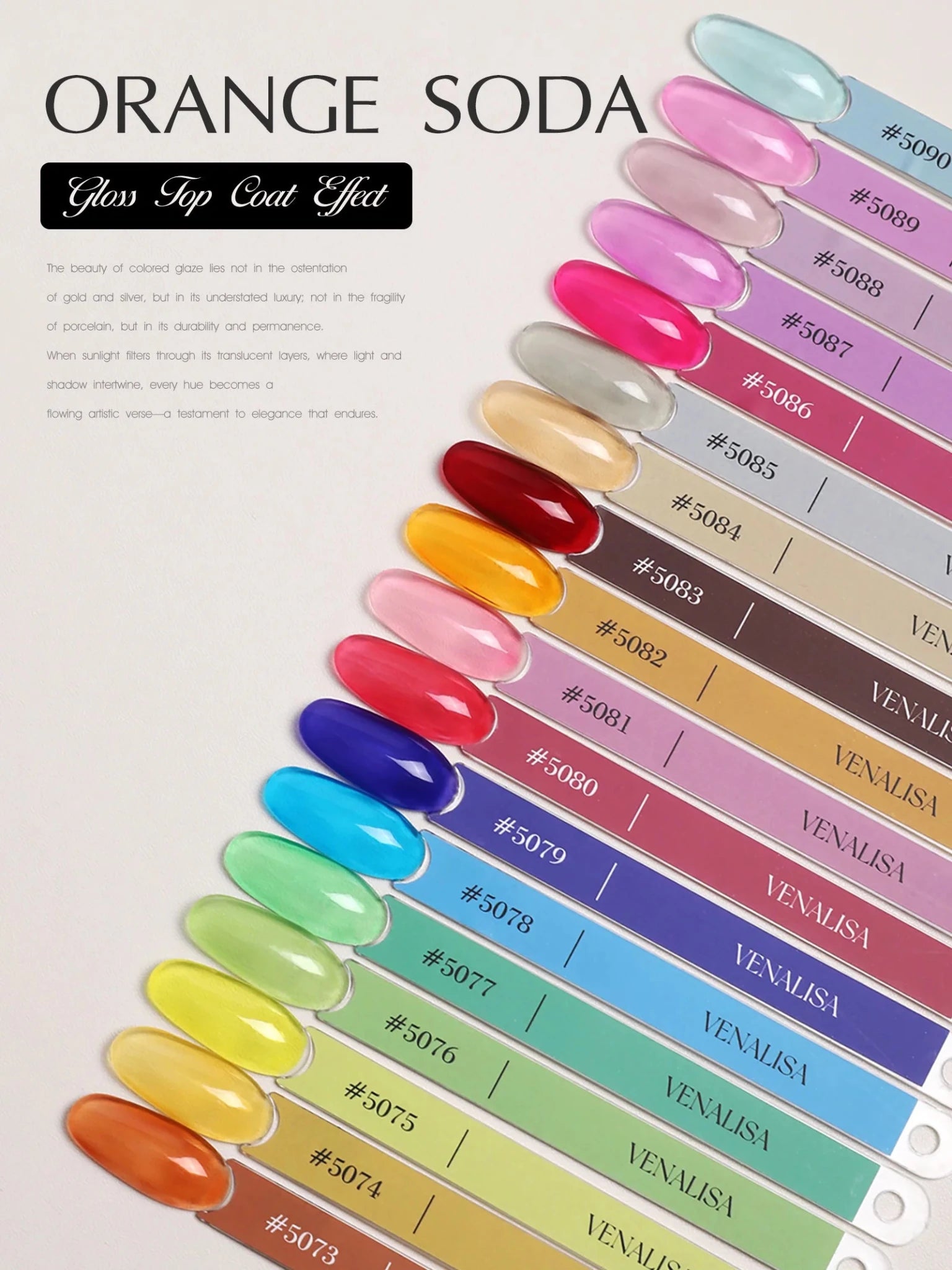 VENALISA 10ml vernis à ongles Gel 90 couleurs HEMA/TPO gratuit UV LED tremper longue durée haute brillance Base couche de finition pour Salon de manucure bricolage - FATAONVENALISA 10ml vernis à ongles Gel 90 couleurs HEMA/TPO gratuit UV LED tremper longue durée haute brillance Base couche de finition pour Salon de manucure bricolageBeauté femmeFATAON