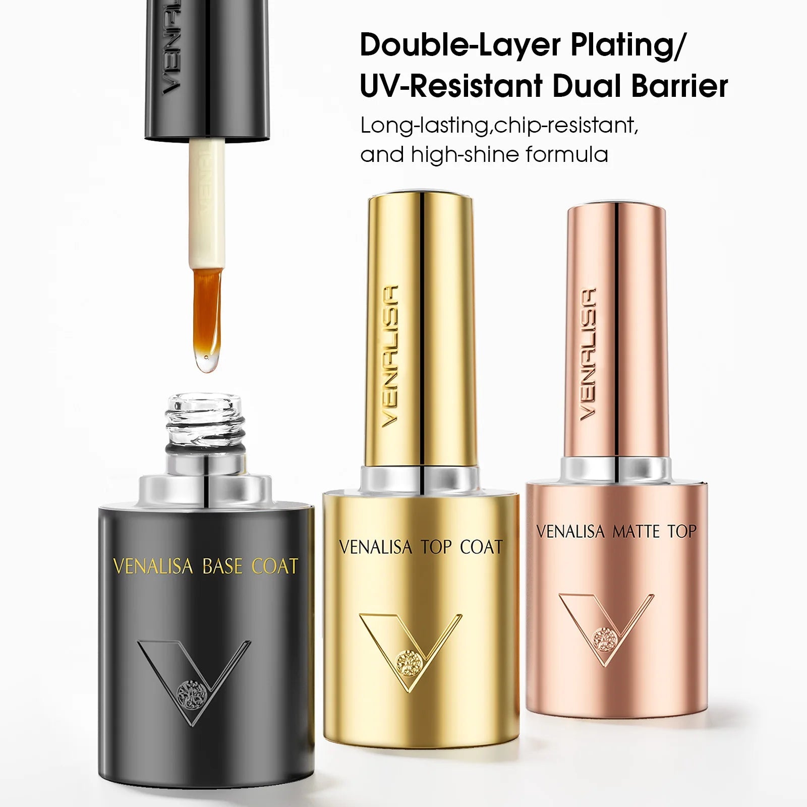 VENALISA 10ml vernis à ongles Gel 90 couleurs HEMA/TPO gratuit UV LED tremper longue durée haute brillance Base couche de finition pour Salon de manucure bricolage - FATAONVENALISA 10ml vernis à ongles Gel 90 couleurs HEMA/TPO gratuit UV LED tremper longue durée haute brillance Base couche de finition pour Salon de manucure bricolageBeauté femmeFATAON