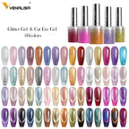 VENALISA 10ml vernis à ongles Gel 90 couleurs HEMA/TPO gratuit UV LED tremper longue durée haute brillance Base couche de finition pour Salon de manucure bricolage - FATAONVENALISA 10ml vernis à ongles Gel 90 couleurs HEMA/TPO gratuit UV LED tremper longue durée haute brillance Base couche de finition pour Salon de manucure bricolageBeauté femmeFATAON