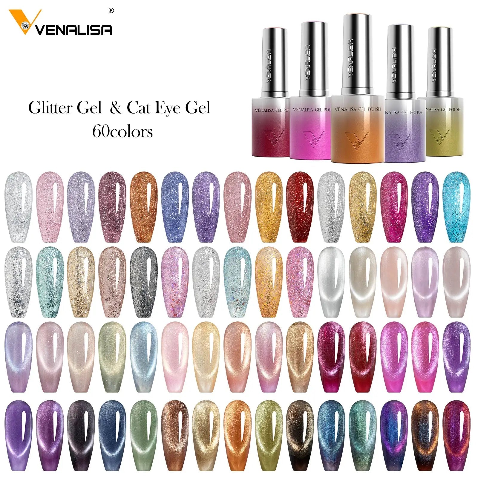VENALISA 10ml vernis à ongles Gel 90 couleurs HEMA/TPO gratuit UV LED tremper longue durée haute brillance Base couche de finition pour Salon de manucure bricolage - FATAONVENALISA 10ml vernis à ongles Gel 90 couleurs HEMA/TPO gratuit UV LED tremper longue durée haute brillance Base couche de finition pour Salon de manucure bricolageBeauté femmeFATAON