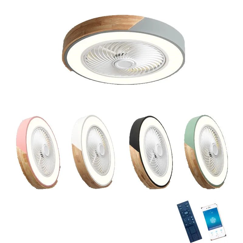 Ventilateur de plafond en bois avec lumières, lampe avec télécommande, ventilateur de plafond vert CC, chambre à coucher, salle à manger, GérBedroom, 52cm, 220V - FATAONVentilateur de plafond en bois avec lumières, lampe avec télécommande, ventilateur de plafond vert CC, chambre à coucher, salle à manger, GérBedroom, 52cm, 220VSolutions MaisonFATAON