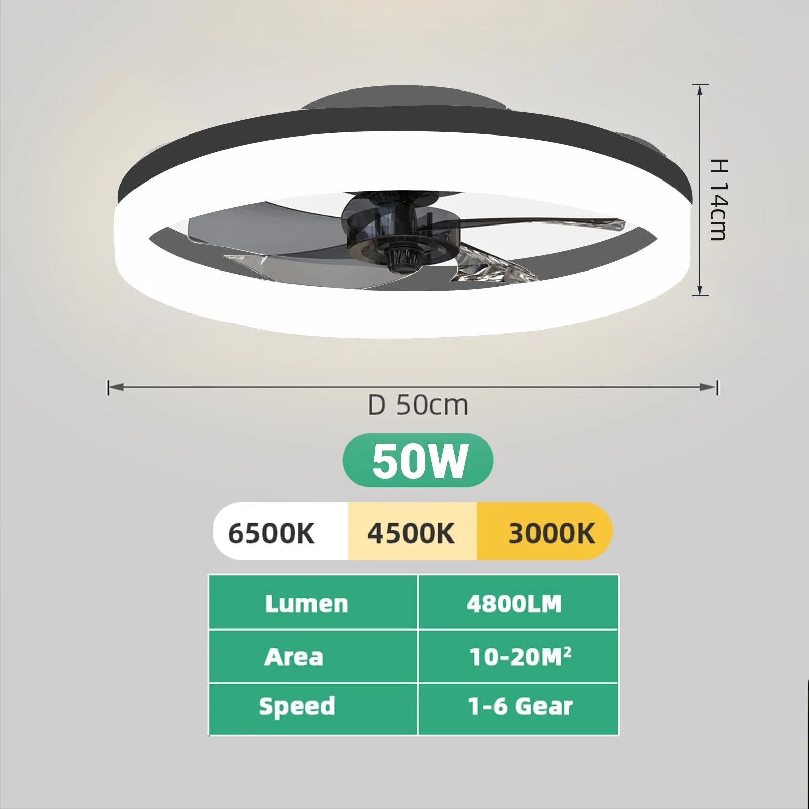 Ventilateur de plafond LED silencieux avec télécommande, ventilateur de plafond moderne, éclairage à intensité variable, chambre à coucher, bureau, salle à manger - FATAONVentilateur de plafond LED silencieux avec télécommande, ventilateur de plafond moderne, éclairage à intensité variable, chambre à coucher, bureau, salle à mangerTechnologie IntelligenteFATAON
