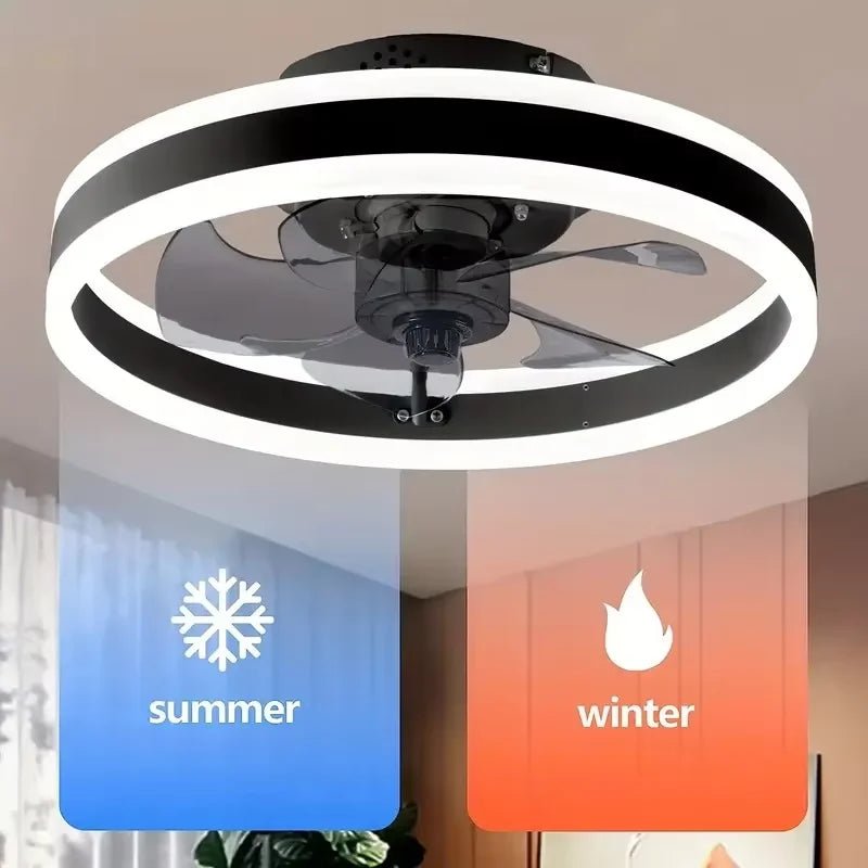 Ventilateur de plafond LED silencieux avec télécommande, ventilateur de plafond moderne, éclairage à intensité variable, chambre à coucher, bureau, salle à manger - FATAONVentilateur de plafond LED silencieux avec télécommande, ventilateur de plafond moderne, éclairage à intensité variable, chambre à coucher, bureau, salle à mangerTechnologie IntelligenteFATAON