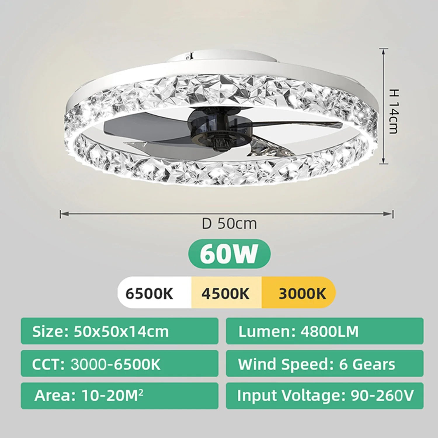 Ventilateur de plafond LED silencieux avec télécommande, ventilateur de plafond moderne, éclairage à intensité variable, chambre à coucher, bureau, salle à manger - FATAONVentilateur de plafond LED silencieux avec télécommande, ventilateur de plafond moderne, éclairage à intensité variable, chambre à coucher, bureau, salle à mangerTechnologie IntelligenteFATAON