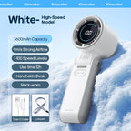 Ventilateur portable haute vitesse à refroidissement rapide, rechargeable 3600 mAh, 100 vitesses réglables, mini ventilateur turbo pliable avec cordon - FATAONVentilateur portable haute vitesse à refroidissement rapide, rechargeable 3600 mAh, 100 vitesses réglables, mini ventilateur turbo pliable avec cordonTechnologie IntelligenteFATAON