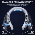Ventilateur portable sans pales Lenovo 8000 mAh à suspendre au cou, rechargeable par USB, silencieux, avec affichage numérique LED, rafraîchisseur d'air électrique USB portatif - FATAONVentilateur portable sans pales Lenovo 8000 mAh à suspendre au cou, rechargeable par USB, silencieux, avec affichage numérique LED, rafraîchisseur d'air électrique USB portatifTechnologie IntelligenteFATAON