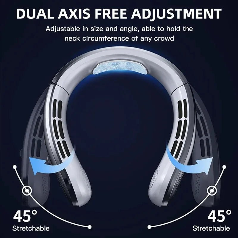 Ventilateur portable sans pales Lenovo 8000 mAh à suspendre au cou, rechargeable par USB, silencieux, avec affichage numérique LED, rafraîchisseur d'air électrique USB portatif - FATAONVentilateur portable sans pales Lenovo 8000 mAh à suspendre au cou, rechargeable par USB, silencieux, avec affichage numérique LED, rafraîchisseur d'air électrique USB portatifTechnologie IntelligenteFATAON