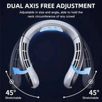 Ventilateur portable sans pales Lenovo 8000 mAh à suspendre au cou, rechargeable par USB, silencieux, avec affichage numérique LED, rafraîchisseur d'air électrique USB portatif - FATAONVentilateur portable sans pales Lenovo 8000 mAh à suspendre au cou, rechargeable par USB, silencieux, avec affichage numérique LED, rafraîchisseur d'air électrique USB portatifTechnologie IntelligenteFATAON