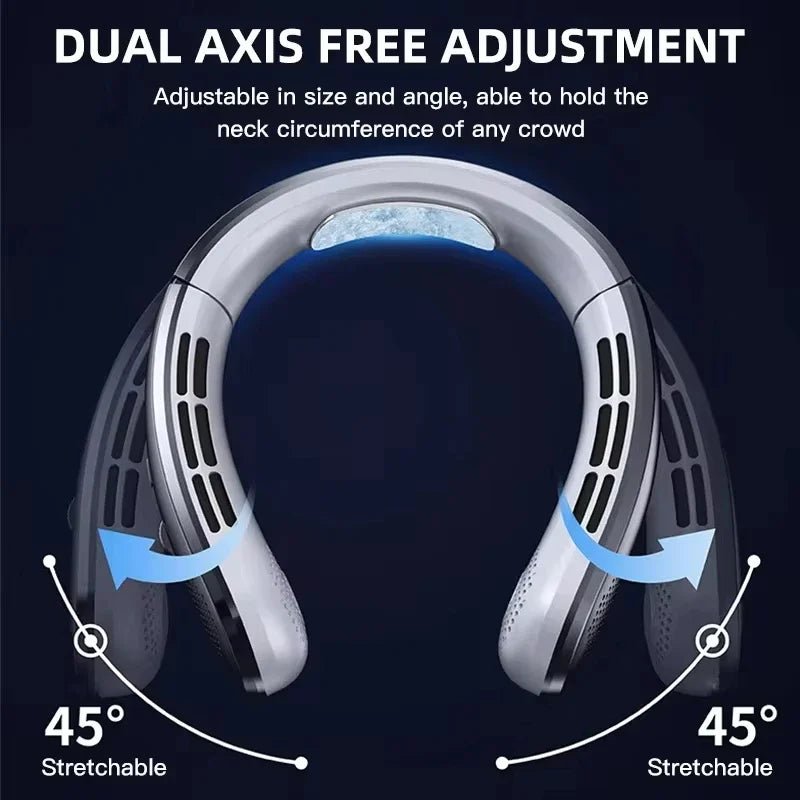 Ventilateur portable sans pales Lenovo 8000 mAh à suspendre au cou, rechargeable par USB, silencieux, avec affichage numérique LED, rafraîchisseur d'air électrique USB portatif - FATAONVentilateur portable sans pales Lenovo 8000 mAh à suspendre au cou, rechargeable par USB, silencieux, avec affichage numérique LED, rafraîchisseur d'air électrique USB portatifTechnologie IntelligenteFATAON