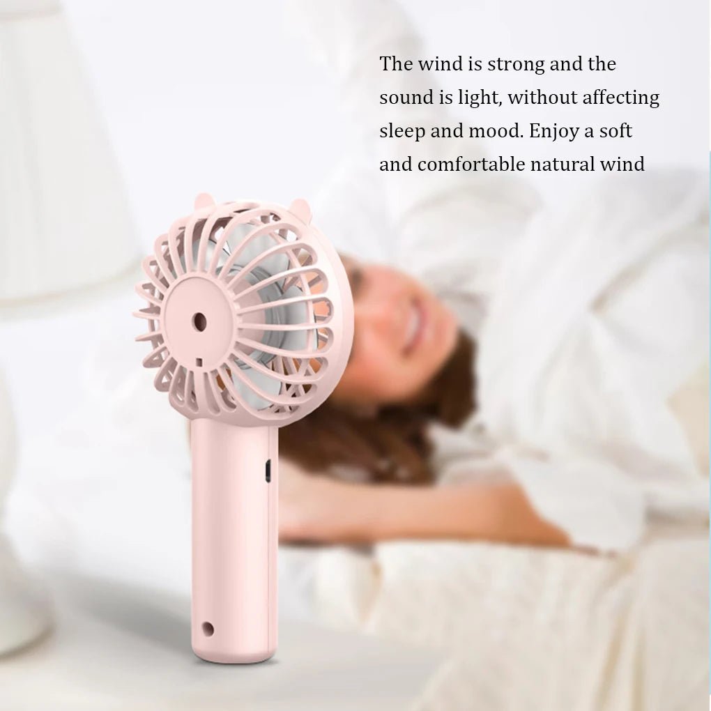Ventilateur portatif Mini USB Rechargeable ventilateurs silencieux Table maquillage cils refroidisseur enfants en plein Air bureau voyage refroidisseur d'air ventilateur - FATAONVentilateur portatif Mini USB Rechargeable ventilateurs silencieux Table maquillage cils refroidisseur enfants en plein Air bureau voyage refroidisseur d'air ventilateurTechnologie IntelligenteFATAON