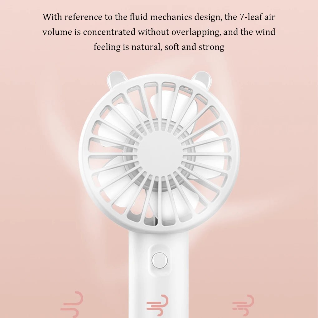 Ventilateur portatif Mini USB Rechargeable ventilateurs silencieux Table maquillage cils refroidisseur enfants en plein Air bureau voyage refroidisseur d'air ventilateur - FATAONVentilateur portatif Mini USB Rechargeable ventilateurs silencieux Table maquillage cils refroidisseur enfants en plein Air bureau voyage refroidisseur d'air ventilateurTechnologie IntelligenteFATAON