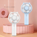 Ventilateur portatif Mini USB Rechargeable ventilateurs silencieux Table maquillage cils refroidisseur enfants en plein Air bureau voyage refroidisseur d'air ventilateur - FATAONVentilateur portatif Mini USB Rechargeable ventilateurs silencieux Table maquillage cils refroidisseur enfants en plein Air bureau voyage refroidisseur d'air ventilateurTechnologie IntelligenteFATAON