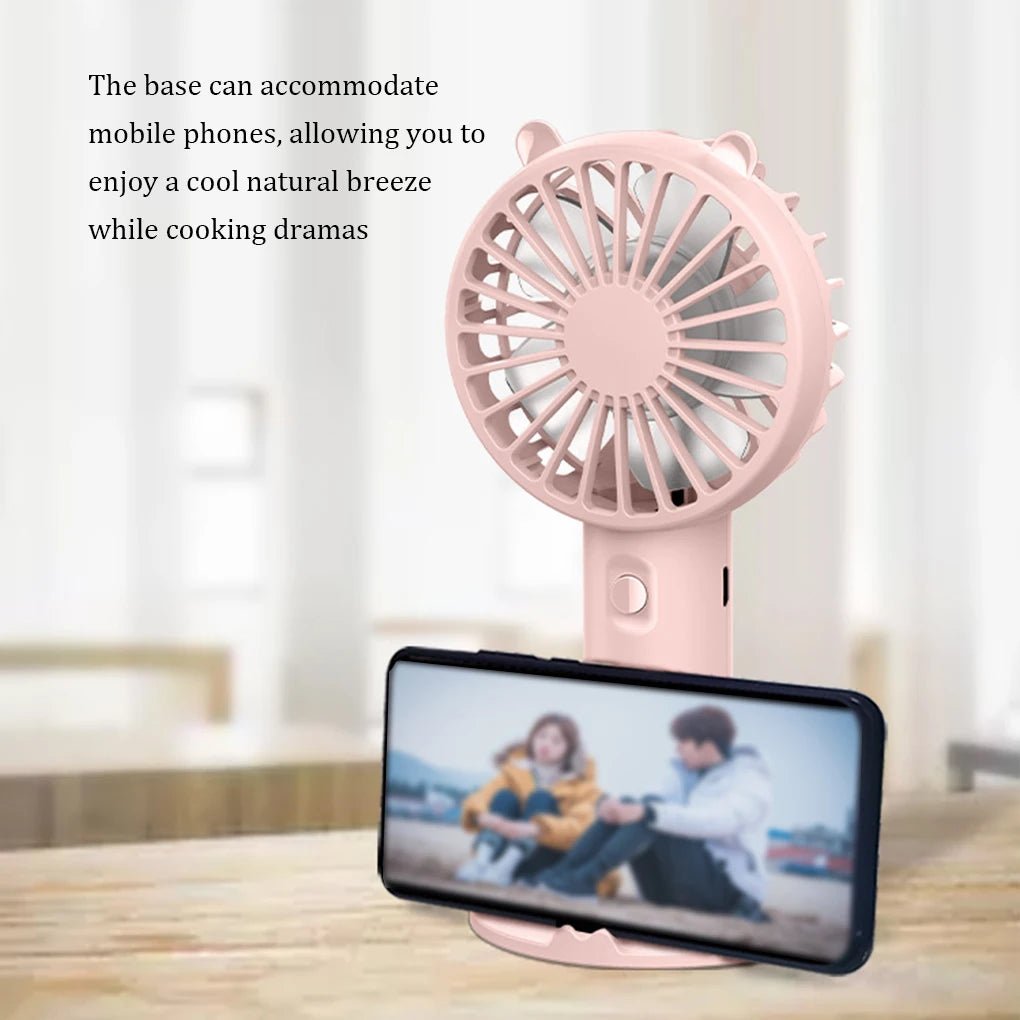 Ventilateur portatif Mini USB Rechargeable ventilateurs silencieux Table maquillage cils refroidisseur enfants en plein Air bureau voyage refroidisseur d'air ventilateur - FATAONVentilateur portatif Mini USB Rechargeable ventilateurs silencieux Table maquillage cils refroidisseur enfants en plein Air bureau voyage refroidisseur d'air ventilateurTechnologie IntelligenteFATAON