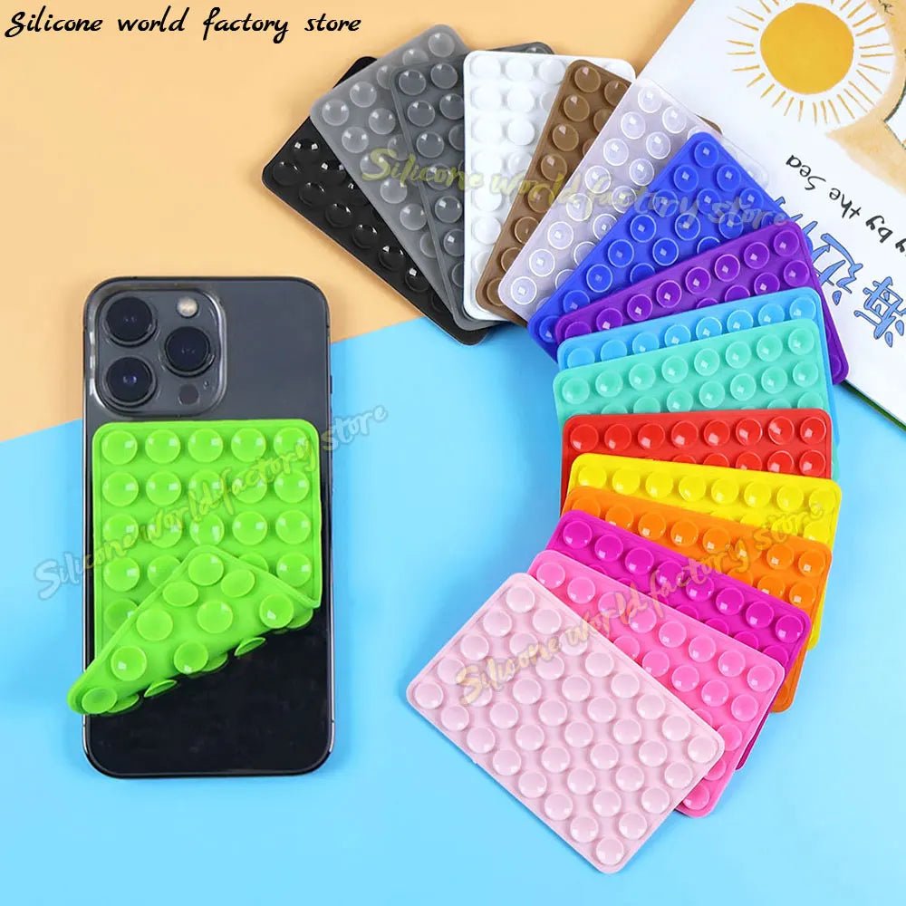 Ventouse Double face en Silicone pour téléphone portable, ventouse fixe, support mural carré antidérapant, autocollant arrière - FATAONVentouse Double face en Silicone pour téléphone portable, ventouse fixe, support mural carré antidérapant, autocollant arrièreTechnologie IntelligenteFATAON
