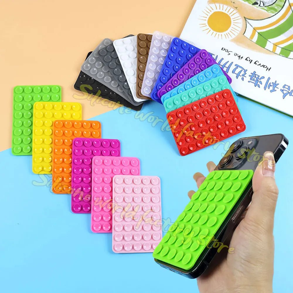 Ventouse Double face en Silicone pour téléphone portable, ventouse fixe, support mural carré antidérapant, autocollant arrière - FATAONVentouse Double face en Silicone pour téléphone portable, ventouse fixe, support mural carré antidérapant, autocollant arrièreTechnologie IntelligenteFATAON