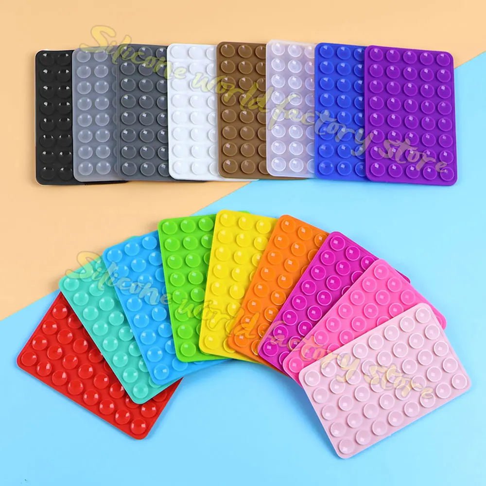 Ventouse Double face en Silicone pour téléphone portable, ventouse fixe, support mural carré antidérapant, autocollant arrière - FATAONVentouse Double face en Silicone pour téléphone portable, ventouse fixe, support mural carré antidérapant, autocollant arrièreTechnologie IntelligenteFATAON