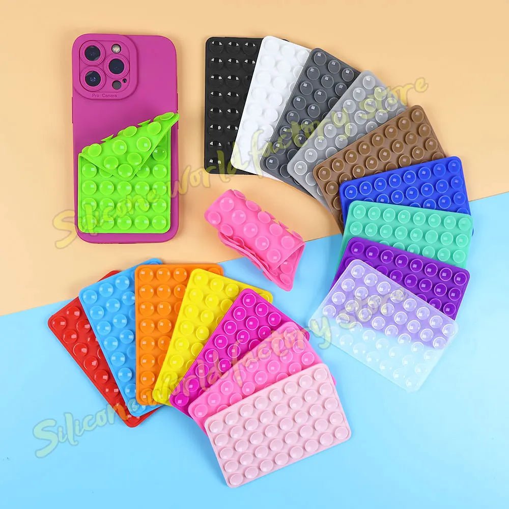 Ventouse Double face en Silicone pour téléphone portable, ventouse fixe, support mural carré antidérapant, autocollant arrière - FATAONVentouse Double face en Silicone pour téléphone portable, ventouse fixe, support mural carré antidérapant, autocollant arrièreTechnologie IntelligenteFATAON