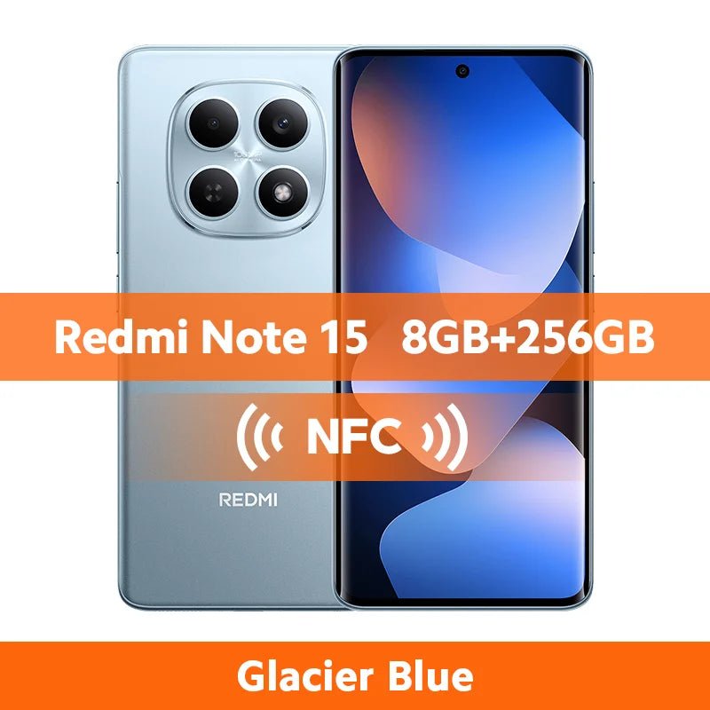 Version Globale Xiaomi Redmi Note 15 4G Smartphone 128 Go / 256 Go ROM Appareil Photo 108 MP Écran AMOLED 6,77 pouces MTK Helio G100-Ultra 33W 6000 mAh - FATAONVersion Globale Xiaomi Redmi Note 15 4G Smartphone 128 Go / 256 Go ROM Appareil Photo 108 MP Écran AMOLED 6,77 pouces MTK Helio G100-Ultra 33W 6000 mAhProductivité & OrganisationFATAON