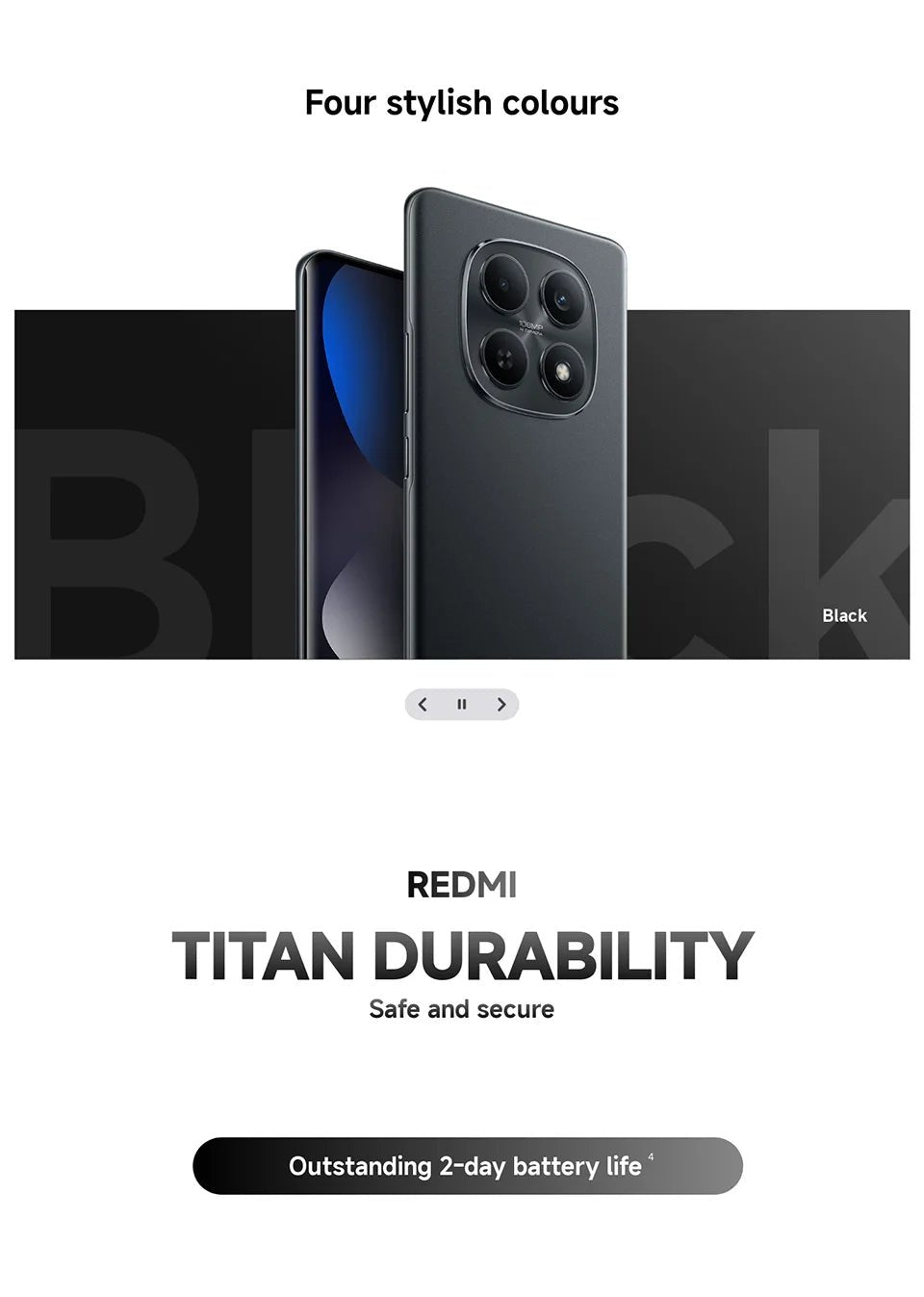 Version Globale Xiaomi Redmi Note 15 4G Smartphone 128 Go / 256 Go ROM Appareil Photo 108 MP Écran AMOLED 6,77 pouces MTK Helio G100-Ultra 33W 6000 mAh - FATAONVersion Globale Xiaomi Redmi Note 15 4G Smartphone 128 Go / 256 Go ROM Appareil Photo 108 MP Écran AMOLED 6,77 pouces MTK Helio G100-Ultra 33W 6000 mAhProductivité & OrganisationFATAON