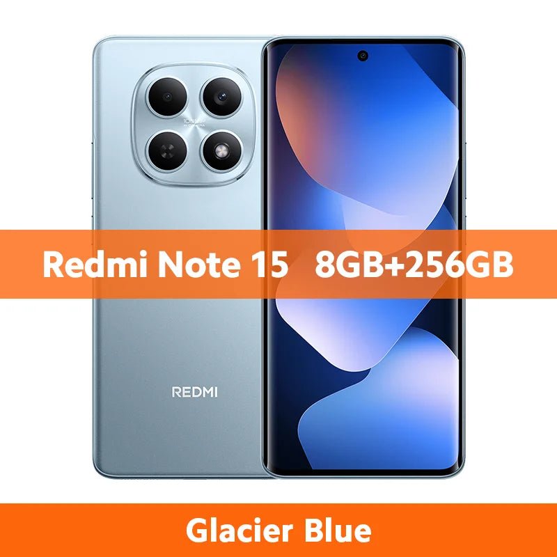 Version Globale Xiaomi Redmi Note 15 4G Smartphone 128 Go / 256 Go ROM Appareil Photo 108 MP Écran AMOLED 6,77 pouces MTK Helio G100-Ultra 33W 6000 mAh - FATAONVersion Globale Xiaomi Redmi Note 15 4G Smartphone 128 Go / 256 Go ROM Appareil Photo 108 MP Écran AMOLED 6,77 pouces MTK Helio G100-Ultra 33W 6000 mAhProductivité & OrganisationFATAON