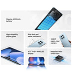 Version Globale Xiaomi Redmi Note 15 4G Smartphone 128 Go / 256 Go ROM Appareil Photo 108 MP Écran AMOLED 6,77 pouces MTK Helio G100-Ultra 33W 6000 mAh - FATAONVersion Globale Xiaomi Redmi Note 15 4G Smartphone 128 Go / 256 Go ROM Appareil Photo 108 MP Écran AMOLED 6,77 pouces MTK Helio G100-Ultra 33W 6000 mAhProductivité & OrganisationFATAON