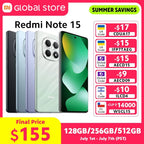 Version Globale Xiaomi Redmi Note 15 4G Smartphone 128 Go / 256 Go ROM Appareil Photo 108 MP Écran AMOLED 6,77 pouces MTK Helio G100-Ultra 33W 6000 mAh - FATAONVersion Globale Xiaomi Redmi Note 15 4G Smartphone 128 Go / 256 Go ROM Appareil Photo 108 MP Écran AMOLED 6,77 pouces MTK Helio G100-Ultra 33W 6000 mAhProductivité & OrganisationFATAON