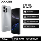 Version mondiale DOOGEE Note 58 Android 15 Smartphone 8GB RAM + 128GB ROM 6.75 "HD + 90Hz écran IPS 6250mAh grande batterie NFC - FATAONVersion mondiale DOOGEE Note 58 Android 15 Smartphone 8GB RAM + 128GB ROM 6.75 "HD + 90Hz écran IPS 6250mAh grande batterie NFCProductivité & OrganisationFATAON
