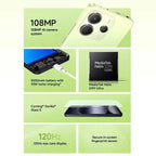 Version mondiale Xiaomi Redmi Note 14 4G NFC Smartphone MediaTek Helio G99-Ultra 108MP AI caméra 6.67 "120Hz affichage 5500mAh - FATAONVersion mondiale Xiaomi Redmi Note 14 4G NFC Smartphone MediaTek Helio G99-Ultra 108MP AI caméra 6.67 "120Hz affichage 5500mAhProductivité & OrganisationFATAON