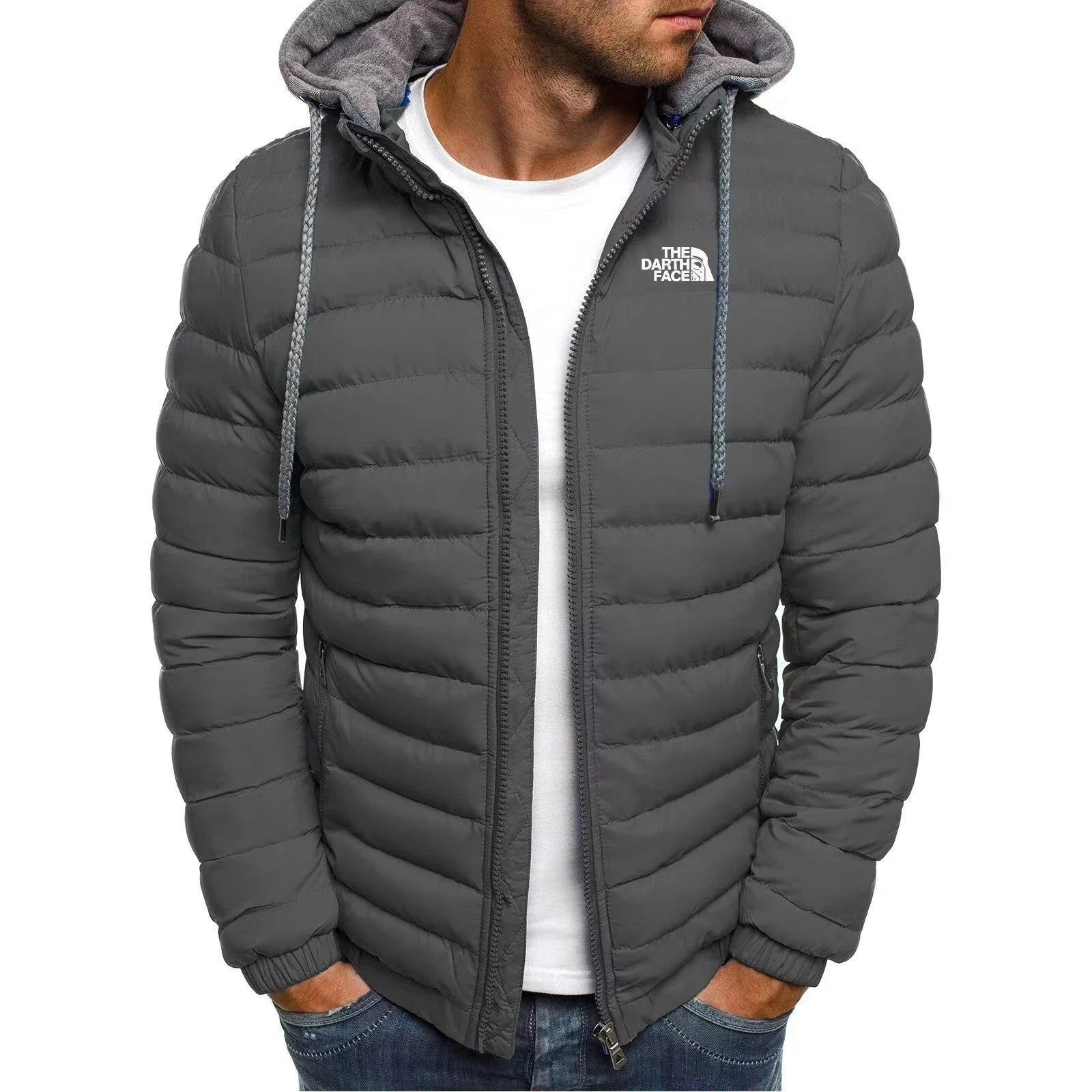 Veste à capuche décontractée et élégante pour homme, coupe ajustée, avec fermeture éclair, idéale pour l'hiver, les activités de plein air, les voyages et le style urbain 2026 - FATAONVeste à capuche décontractée et élégante pour homme, coupe ajustée, avec fermeture éclair, idéale pour l'hiver, les activités de plein air, les voyages et le style urbain 2026Mode HommeFATAON