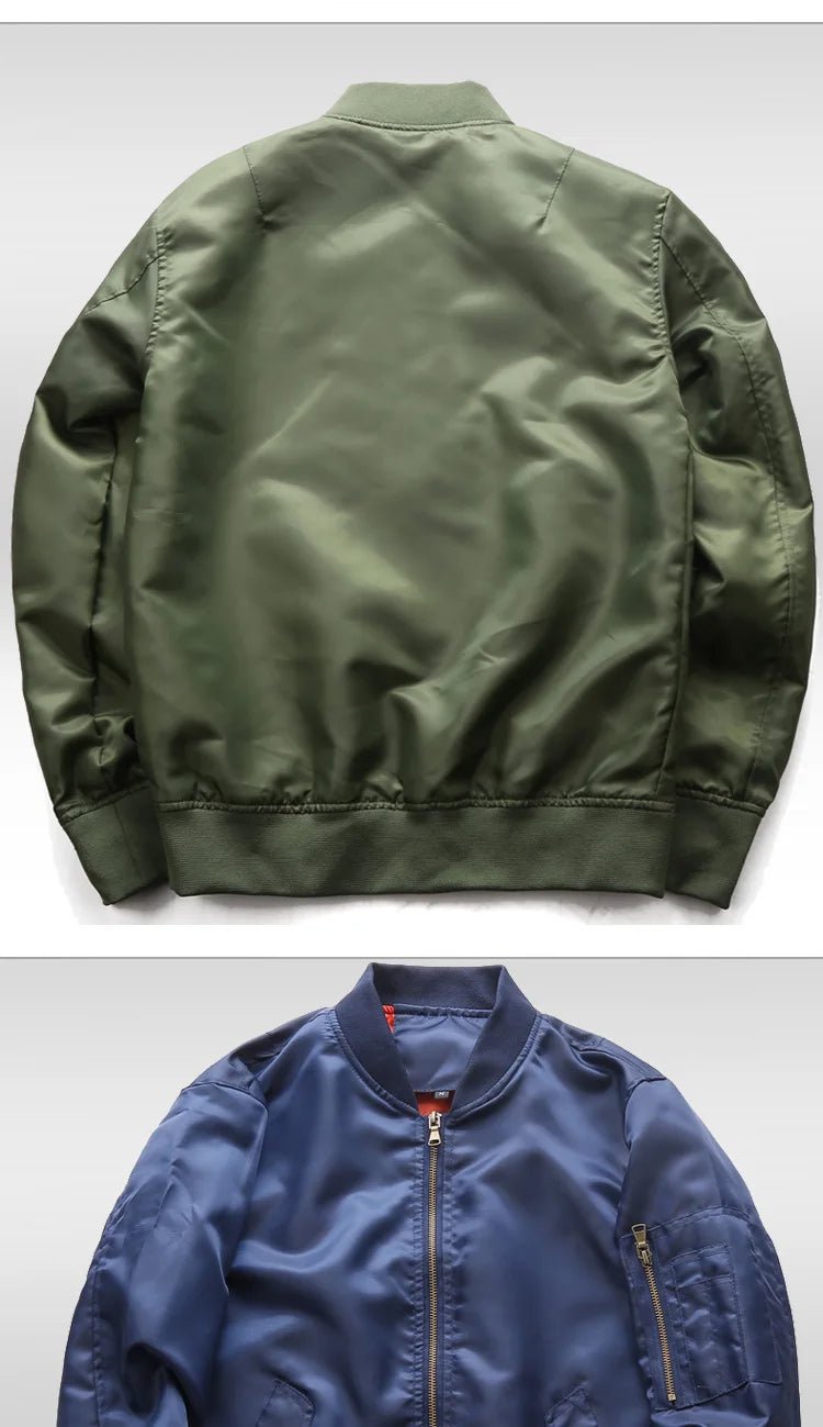 Veste bombardier pour hommes, nouvelle collection printemps-automne 2026, vestes de Baseball pour hommes, vêtements d'extérieur pour pilotes, manteau vert armée, fermeture éclair, uniforme tactique pour hommes - FATAONVeste bombardier pour hommes, nouvelle collection printemps-automne 2026, vestes de Baseball pour hommes, vêtements d'extérieur pour pilotes, manteau vert armée, fermeture éclair, uniforme tactique pour hommesMode HommeFATAON