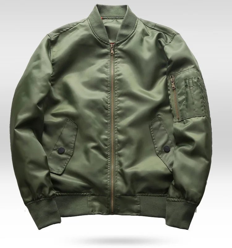 Veste bombardier pour hommes, nouvelle collection printemps-automne 2026, vestes de Baseball pour hommes, vêtements d'extérieur pour pilotes, manteau vert armée, fermeture éclair, uniforme tactique pour hommes - FATAONVeste bombardier pour hommes, nouvelle collection printemps-automne 2026, vestes de Baseball pour hommes, vêtements d'extérieur pour pilotes, manteau vert armée, fermeture éclair, uniforme tactique pour hommesMode HommeFATAON