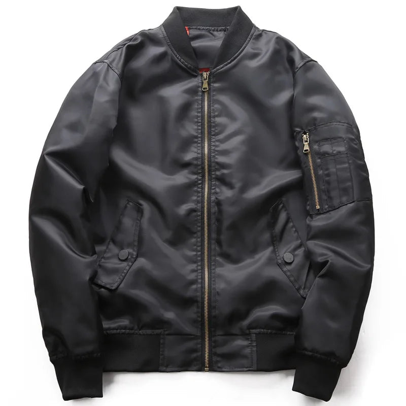 Veste bombardier pour hommes, nouvelle collection printemps-automne 2026, vestes de Baseball pour hommes, vêtements d'extérieur pour pilotes, manteau vert armée, fermeture éclair, uniforme tactique pour hommes - FATAONVeste bombardier pour hommes, nouvelle collection printemps-automne 2026, vestes de Baseball pour hommes, vêtements d'extérieur pour pilotes, manteau vert armée, fermeture éclair, uniforme tactique pour hommesMode HommeFATAON