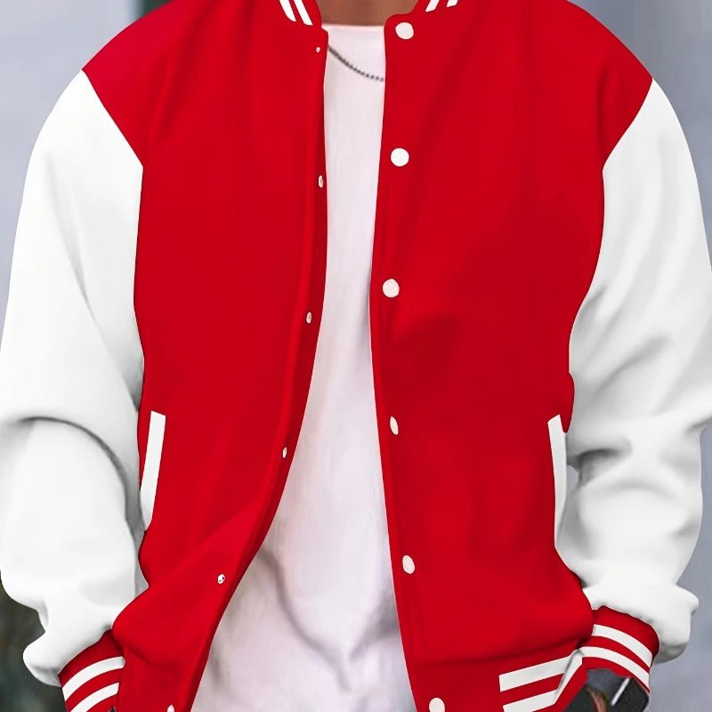 Veste de Baseball multicolore pour hommes et femmes, nouveaux boutons à la mode, polyvalente, Streetwear, automne et hiver - FATAONVeste de Baseball multicolore pour hommes et femmes, nouveaux boutons à la mode, polyvalente, Streetwear, automne et hiverMode HommeFATAON