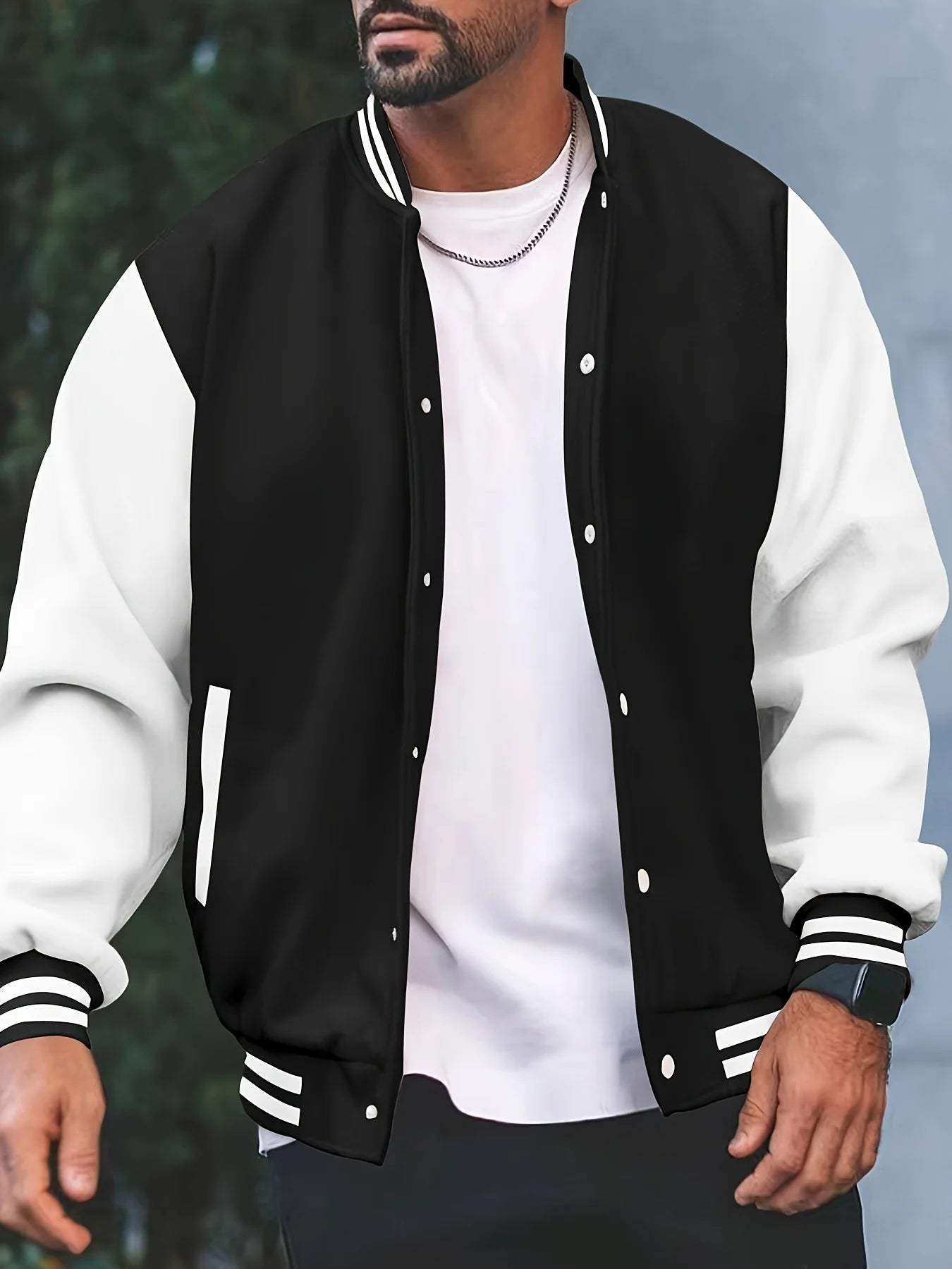 Veste de Baseball multicolore pour hommes et femmes, nouveaux boutons à la mode, polyvalente, Streetwear, automne et hiver - FATAONVeste de Baseball multicolore pour hommes et femmes, nouveaux boutons à la mode, polyvalente, Streetwear, automne et hiverMode HommeFATAON