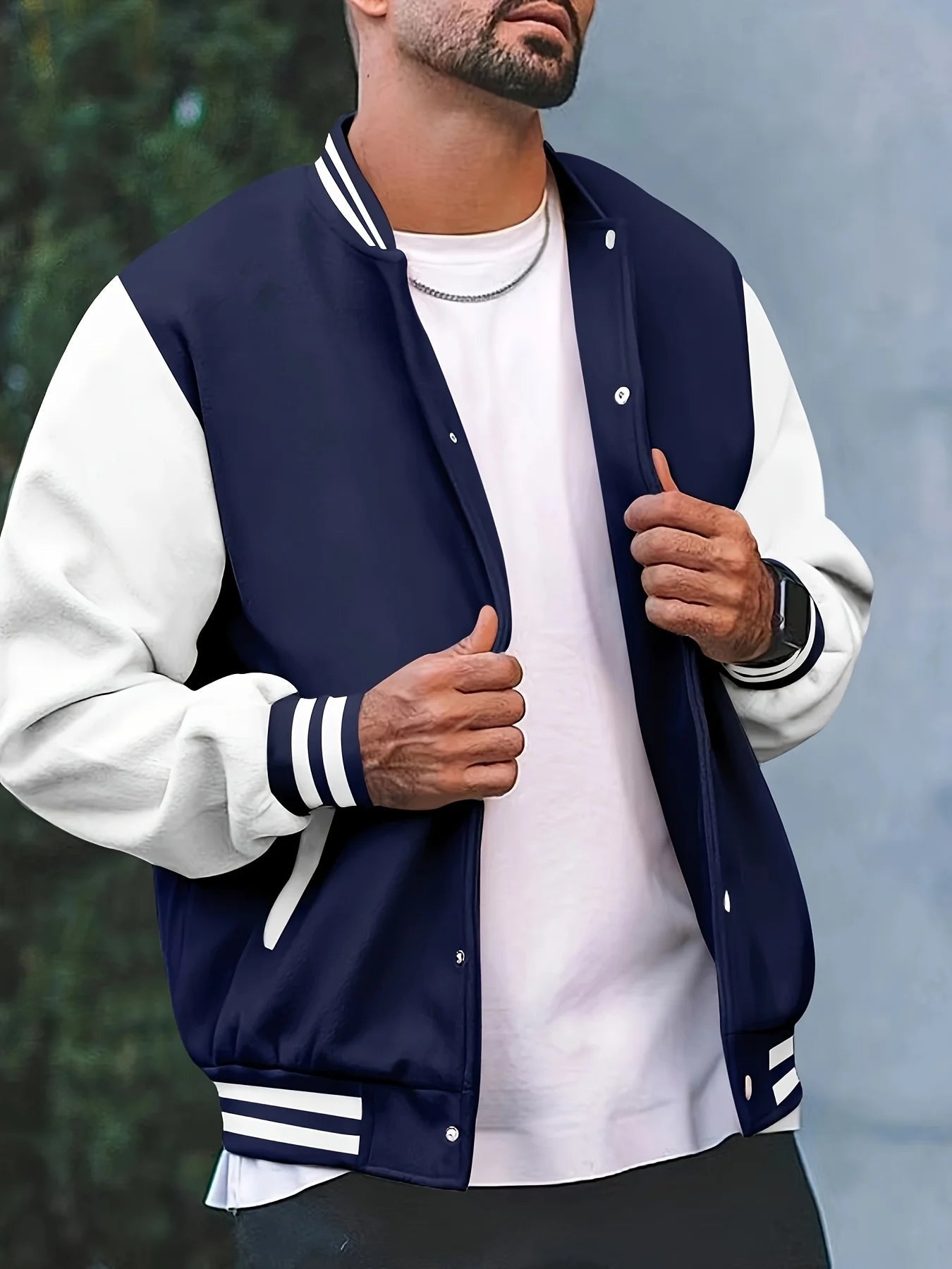 Veste de Baseball multicolore pour hommes et femmes, nouveaux boutons à la mode, polyvalente, Streetwear, automne et hiver - FATAONVeste de Baseball multicolore pour hommes et femmes, nouveaux boutons à la mode, polyvalente, Streetwear, automne et hiverMode HommeFATAON