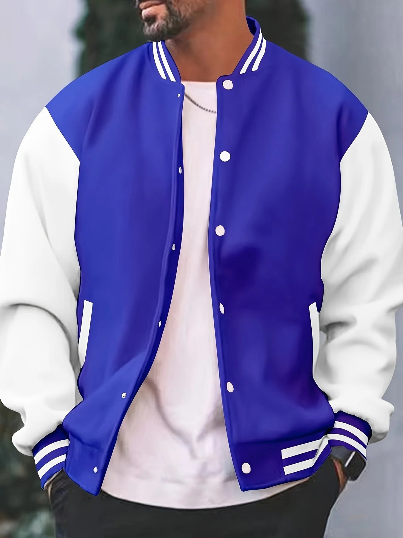 Veste de Baseball multicolore pour hommes et femmes, nouveaux boutons à la mode, polyvalente, Streetwear, automne et hiver - FATAONVeste de Baseball multicolore pour hommes et femmes, nouveaux boutons à la mode, polyvalente, Streetwear, automne et hiverMode HommeFATAON
