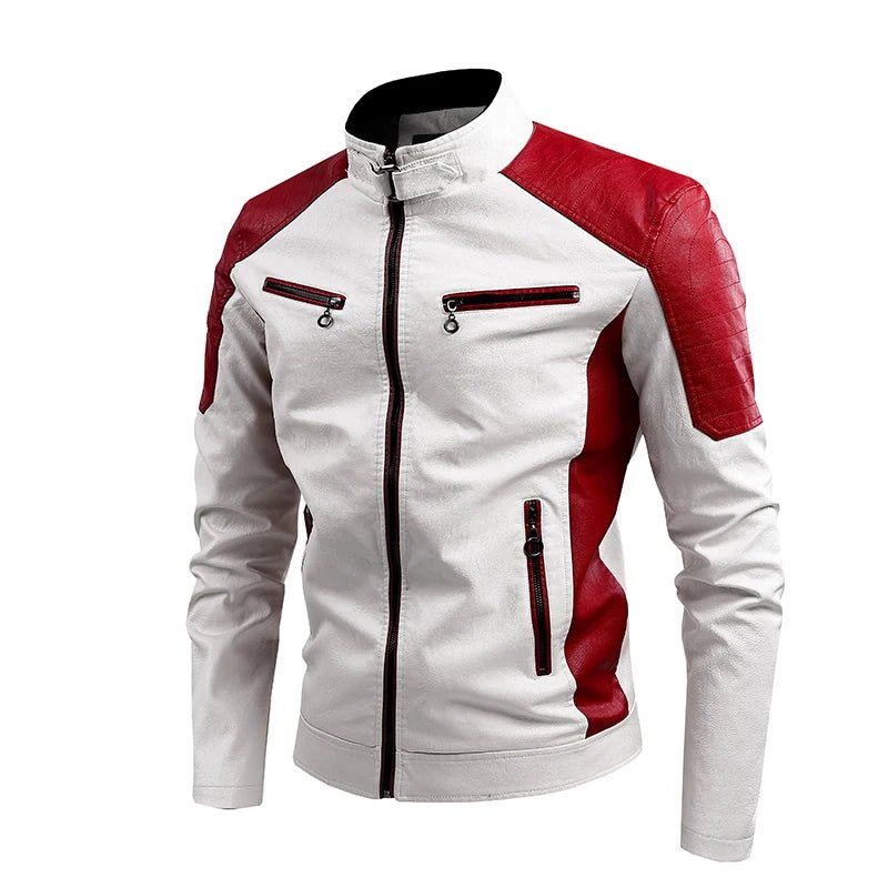 Veste de moto décontractée pour hommes – Noir à la mode, petit col montant, fermeture éclair à manches longues, multi-poches, polyester confortable - FATAONVeste de moto décontractée pour hommes – Noir à la mode, petit col montant, fermeture éclair à manches longues, multi-poches, polyester confortableAccessoires MotoFATAON